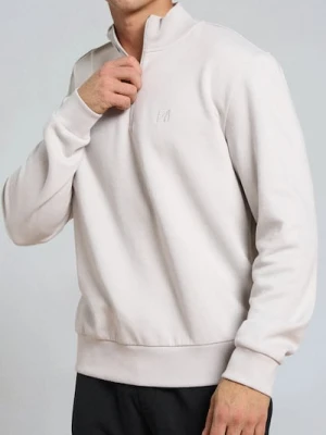 Sinsay - Bluza basic - kremowy