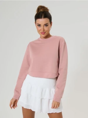 Sinsay - Bluza basic - różowy