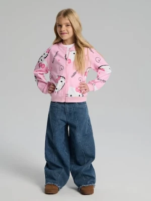 Sinsay - Bluza bomber ze wzorem Hello Kitty - różowy