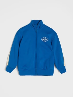 Sinsay - Bluza bomberka Active - niebieski