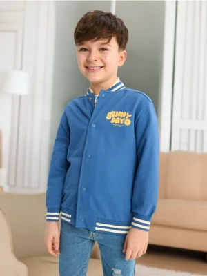 Sinsay - Bluza bomberka - fioletowy