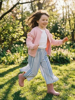 Sinsay - Bluza bomberka z ozdobnymi falbanami - różowy