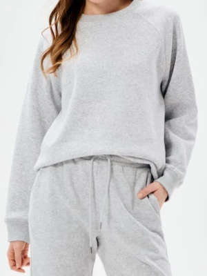 Zdjęcie produktu Sinsay - Bluza crewneck basic - szary