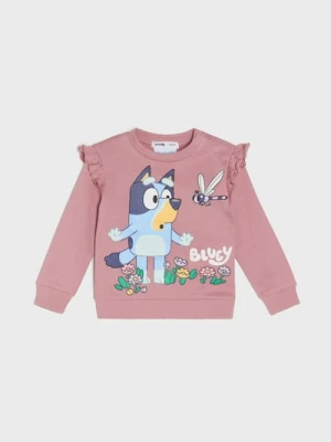 Sinsay - Bluza crewneck Bluey - kremowy