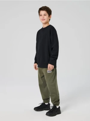 Sinsay - Bluza crewneck - czarny