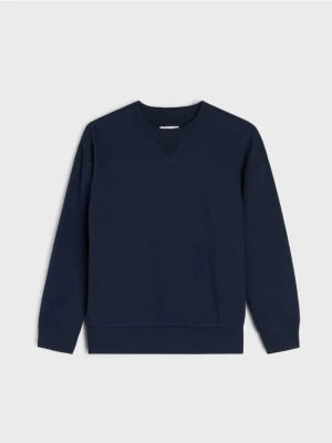 Sinsay - Bluza crewneck - granatowy