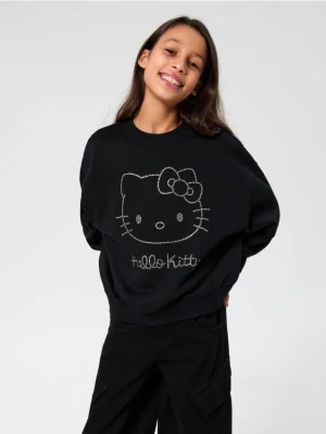 Sinsay - Bluza crewneck Hello Kitty - czarny