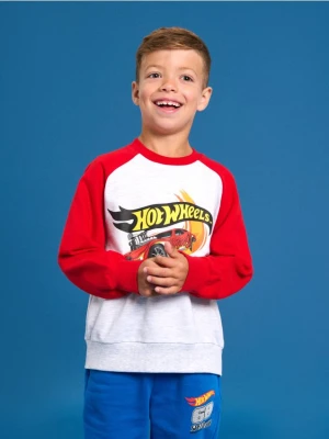 Sinsay - Bluza crewneck Hot Wheels - wielobarwny