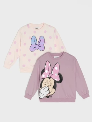 Sinsay - Bluza crewneck Minnie - wielobarwny