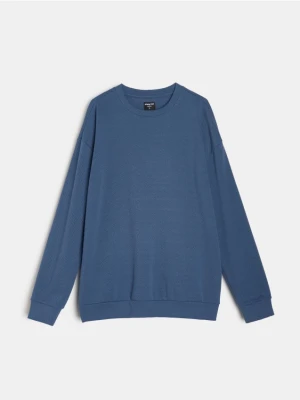 Sinsay - Bluza crewneck - niebieski