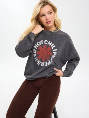Zdjęcie produktu Sinsay - Bluza crewneck Red Hot Chili Peppers - szary