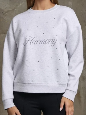Zdjęcie produktu Sinsay - Bluza crewneck z cyrkoniami - Inny