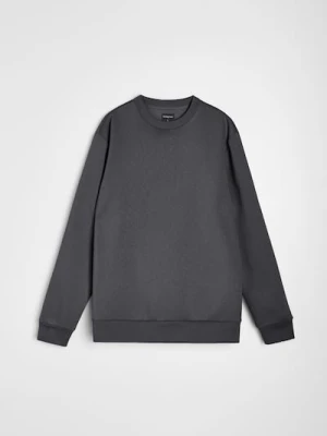 Zdjęcie produktu Sinsay - Bluza crewneck z domieszką bawełny - szary