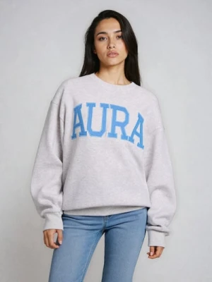 Sinsay - Bluza crewneck z nadrukiem - Inny