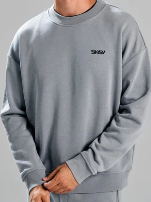 Sinsay - Bluza crewneck z napisem SNSY PERFORMANCE - szary