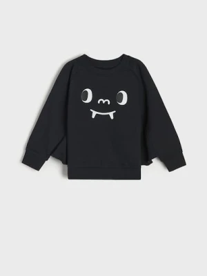 Sinsay - Bluza - czarny