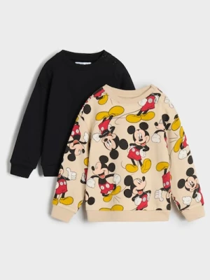 Sinsay - Bluza Disney 2 pack - beżowy
