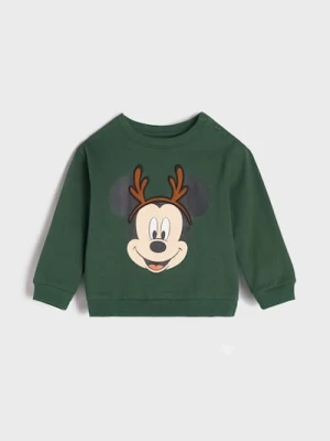 Sinsay - Bluza Disney - zielony