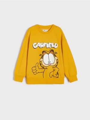 Sinsay - Bluza GARFIELD - żółty