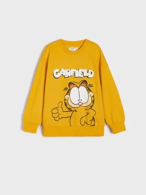 Sinsay - Bluza GARFIELD - żółty