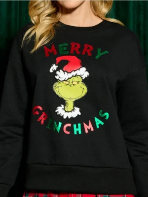 Zdjęcie produktu Sinsay - Bluza Grinch - czarny