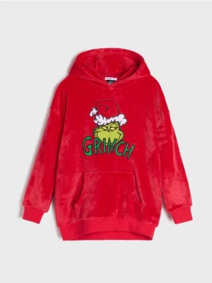 Sinsay - Bluza Grinch - czerwony