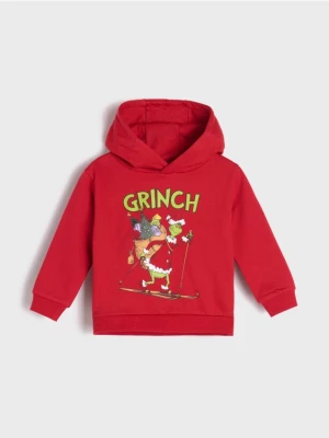 Sinsay - Bluza Grinch - czerwony