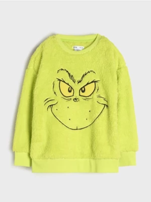 Sinsay - Bluza Grinch - zielony