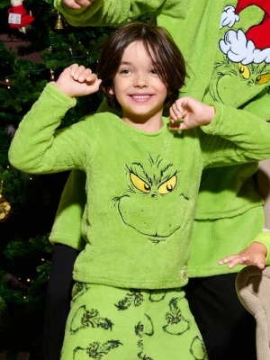 Sinsay - Bluza Grinch - zielony