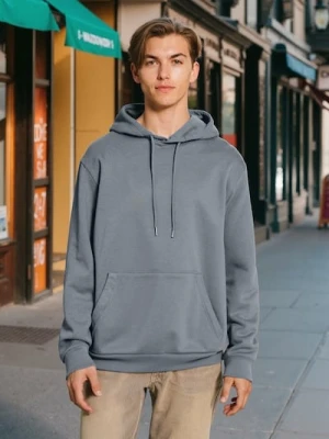 Zdjęcie produktu Sinsay - Bluza hoodie basic - niebieski
