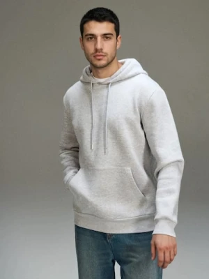 Zdjęcie produktu Sinsay - Bluza hoodie basic - szary