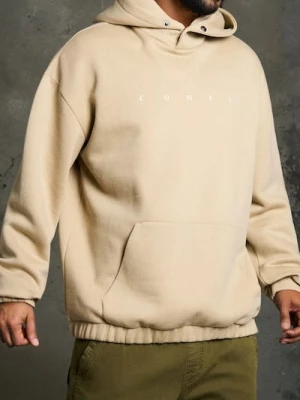 Sinsay - Bluza hoodie - beżowy