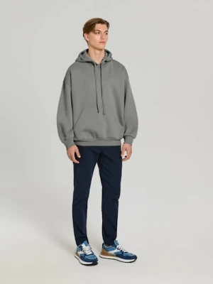 Zdjęcie produktu Sinsay - Bluza hoodie comfort fit - szary