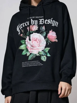 Zdjęcie produktu Sinsay - Bluza hoodie - czarny