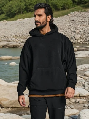 Zdjęcie produktu Sinsay - Bluza hoodie - czarny