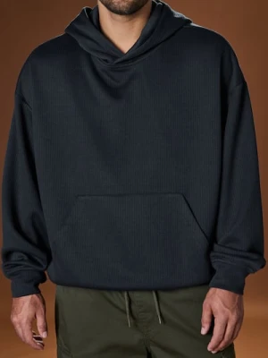 Sinsay - Bluza hoodie - green spruce