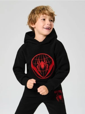 Sinsay - Bluza hoodie Spider-Man - czarny