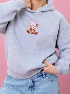 Zdjęcie produktu Sinsay - Bluza hoodie - szary