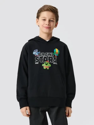 Sinsay - Bluza hoodie z nadrukiem Brawl Stars - czarny
