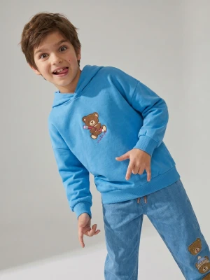 Sinsay - Bluza hoodie z nadrukiem misia - Inny