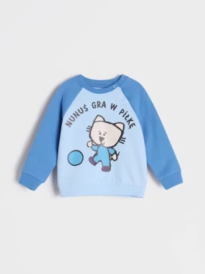 Sinsay - Bluza Kicia Kocia - niebieski