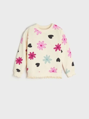 Sinsay - Bluza - kremowy