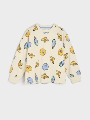 Sinsay - Bluza - kremowy