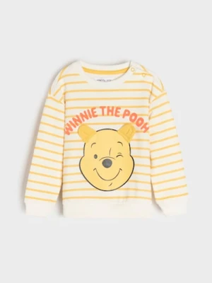 Sinsay - Bluza Kubuś Puchatek - kremowy