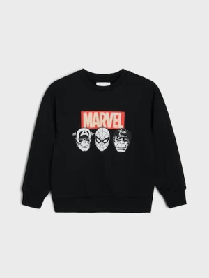 Sinsay - Bluza Marvel - czarny
