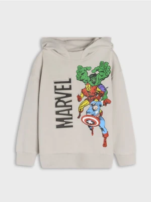 Sinsay - Bluza Marvel - kremowy