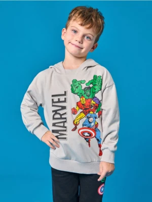 Sinsay - Bluza Marvel - kremowy