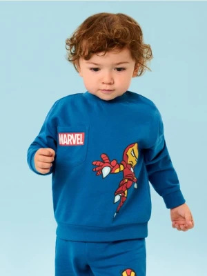 Sinsay - Bluza Marvel - niebieski