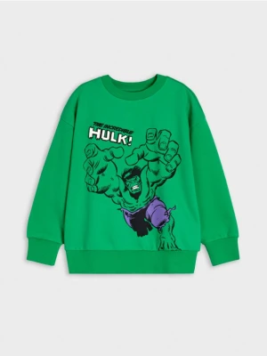 Sinsay - Bluza Marvel - zielony