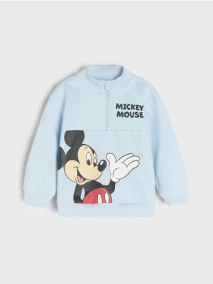 Sinsay - Bluza Mickey Mouse - niebieski